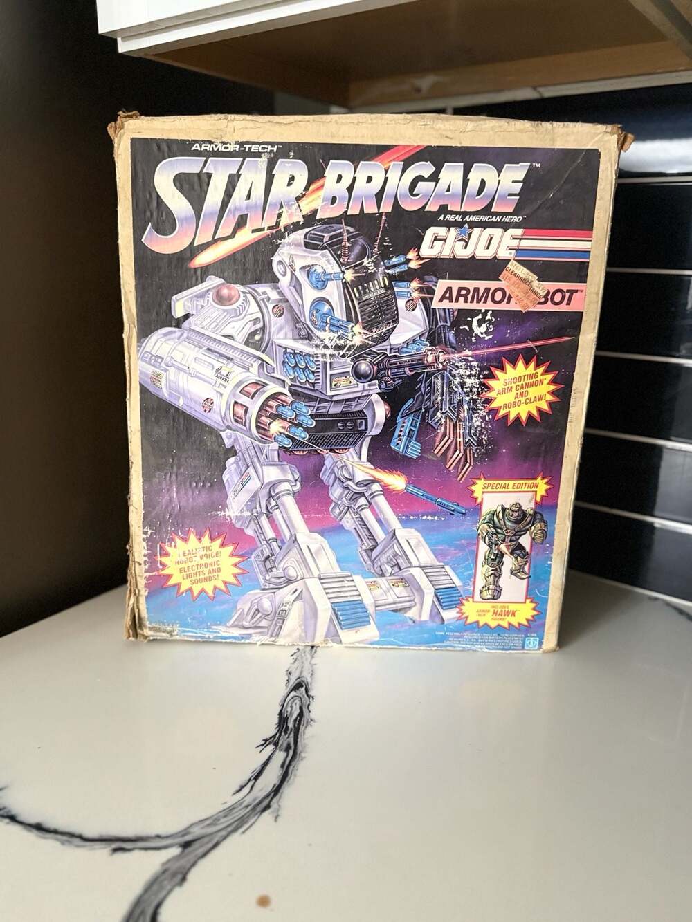 1993 Hasbro G.I. Joe Star Brigade Armor-Bot Vehicle